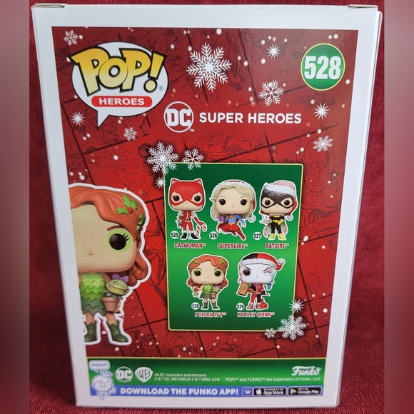 Poison Ivy funko # 528 (nib) With pop protector - Picture 7 of 7